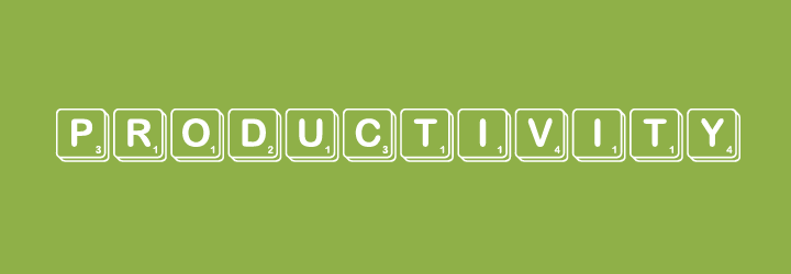 Las tres claves para ser más productivos