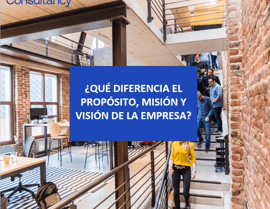 ¿QUÉ DIFERENCIA EL PROPÓSITO, MISIÓN Y VISIÓN DE LA EMPRESA?